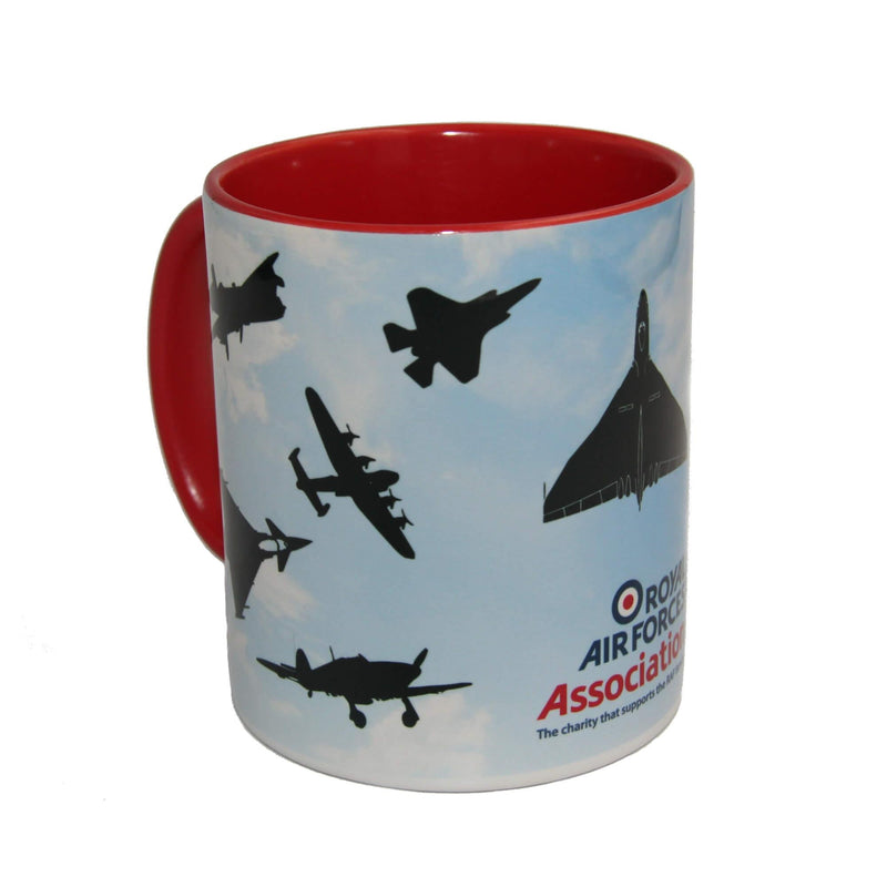RAF Aircraft Silhouette Mug