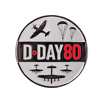 D-Day 80 Magnet