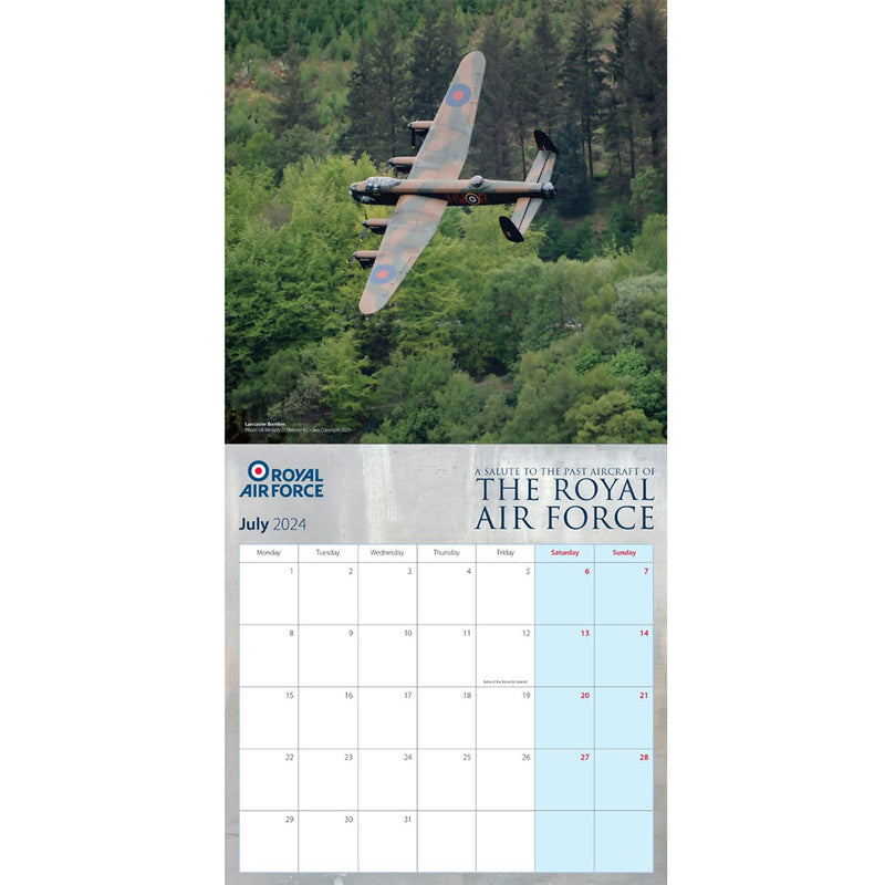 RAF Calendar 2024