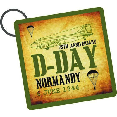 D-Day 75th Anniversary Single Sided Keyring - RAFATRAD