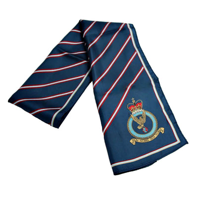 RAF Association Crest Silk Scarf - RAFATRAD