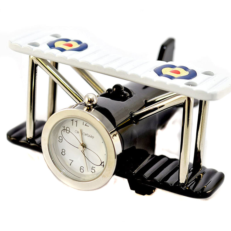 Clock - Miniature - Bi Plane - RAFATRAD