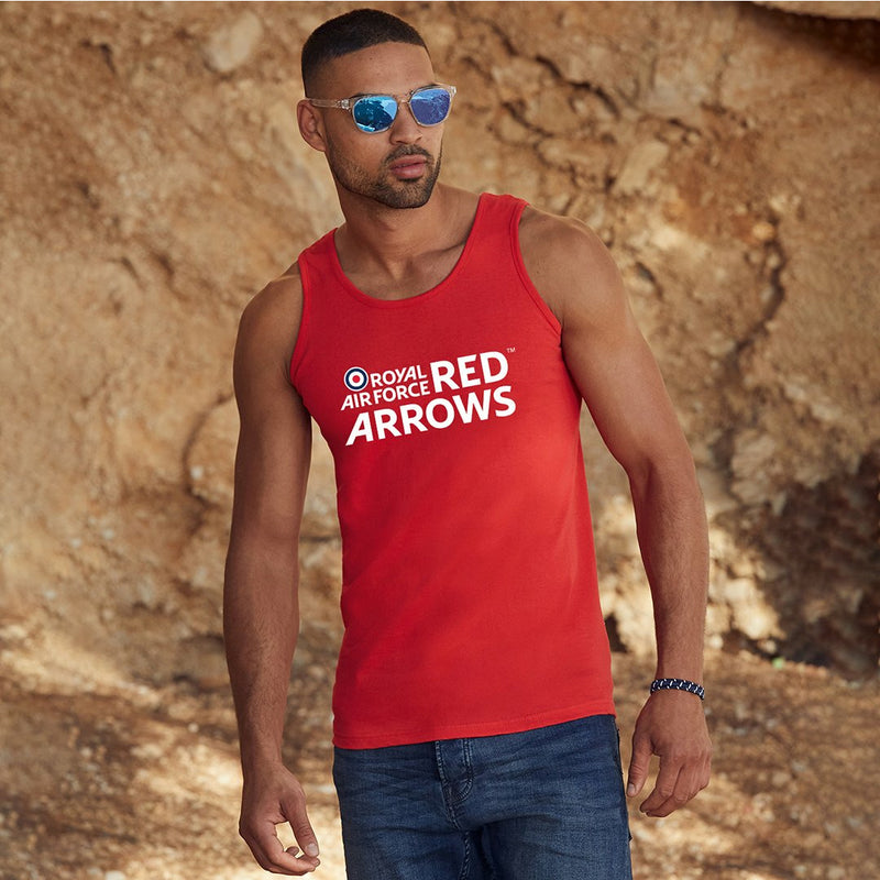 Red Arrows Logo Adult Vest Top - RAFATRAD