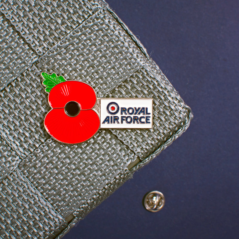RAF Poppy Pin Badge 