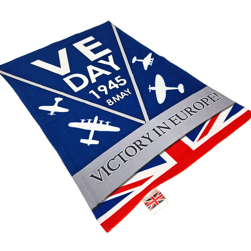 RAF VE Day Tea Towel