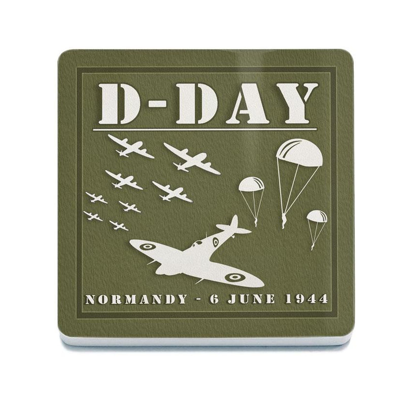 D-Day Green Coaster