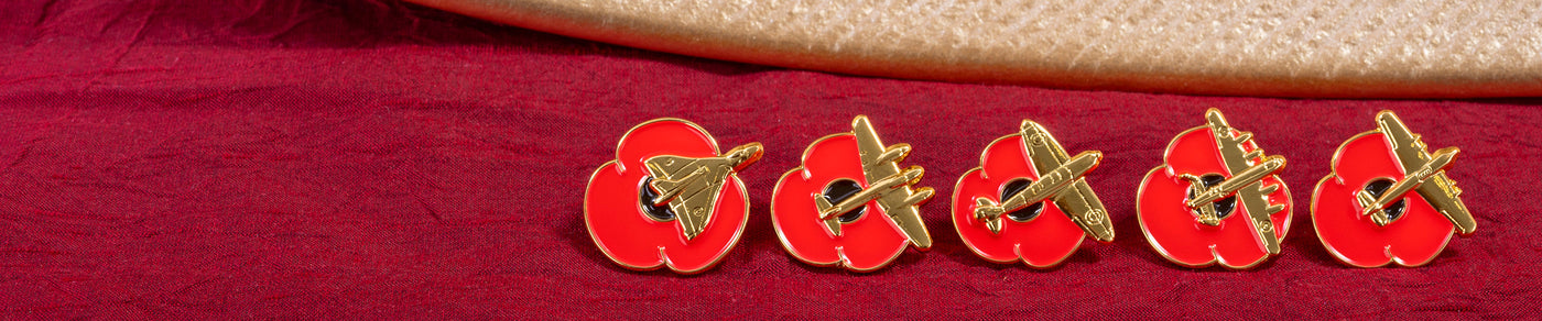 RAF Aircraft Poppy Badges