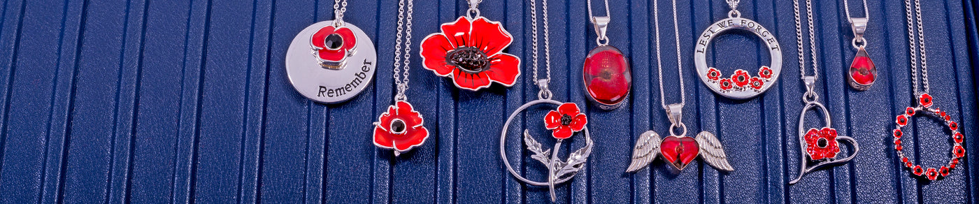 RAF Poppy Jewellery for Remembrance