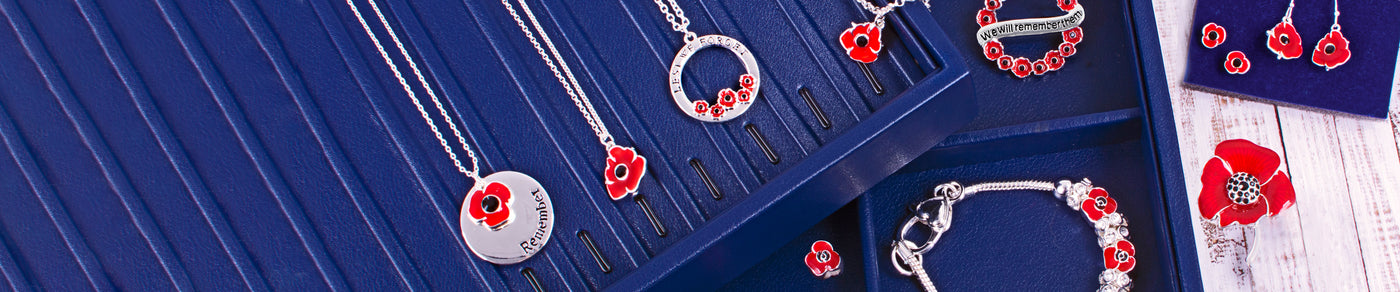 Poppy Jewellery Remembrance