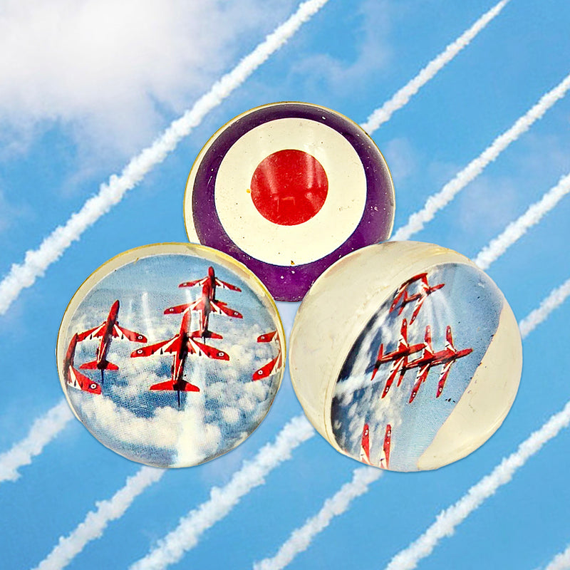 Red Arrows Bouncy Ball