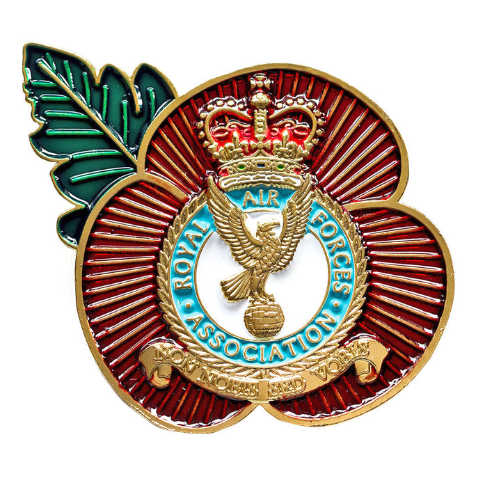 raf poppy pin badge