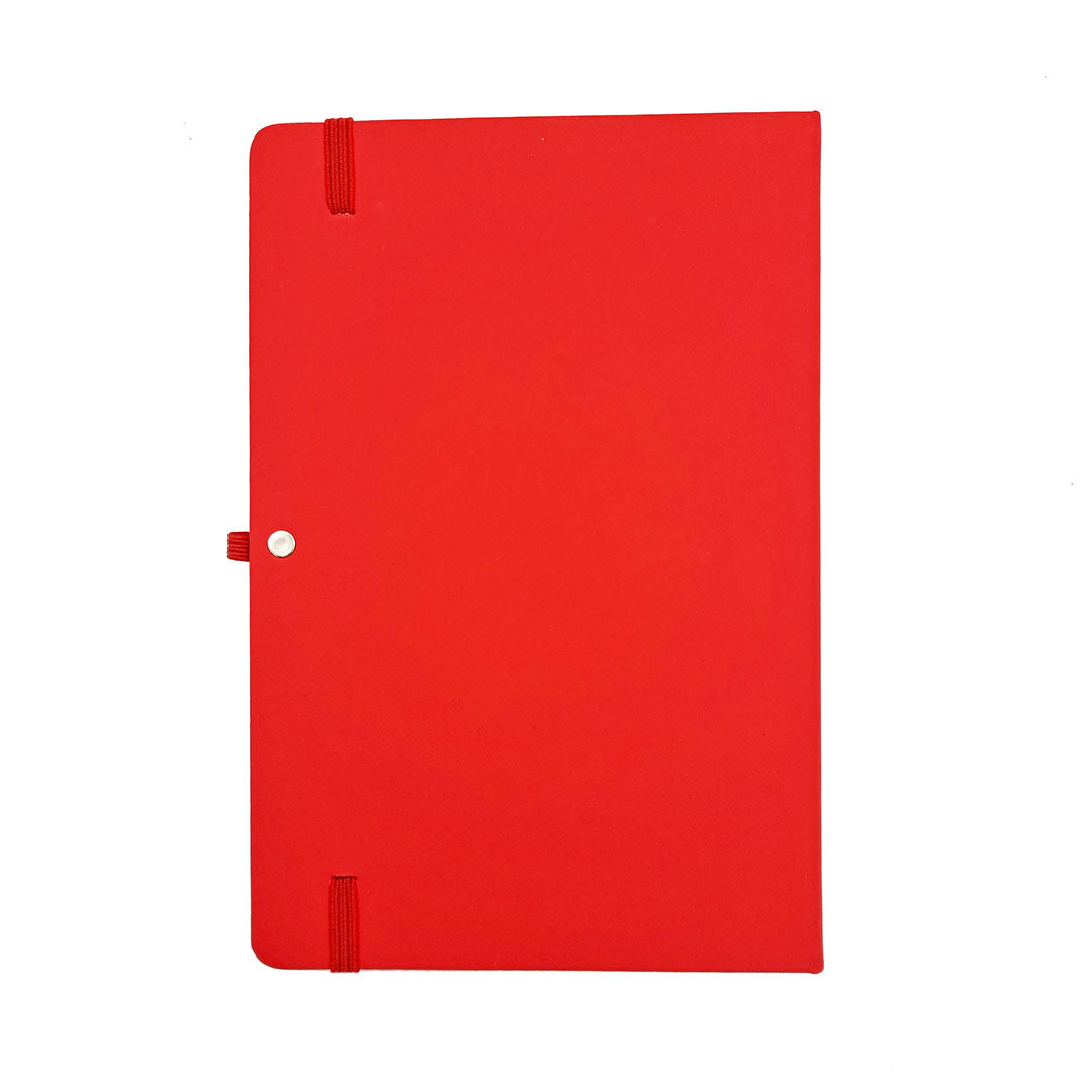 Stringless Red Notebook Red Arrows A5 Hardbound Notebook with Strap - RAFATRAD