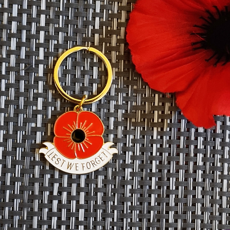 Poppy Keyring