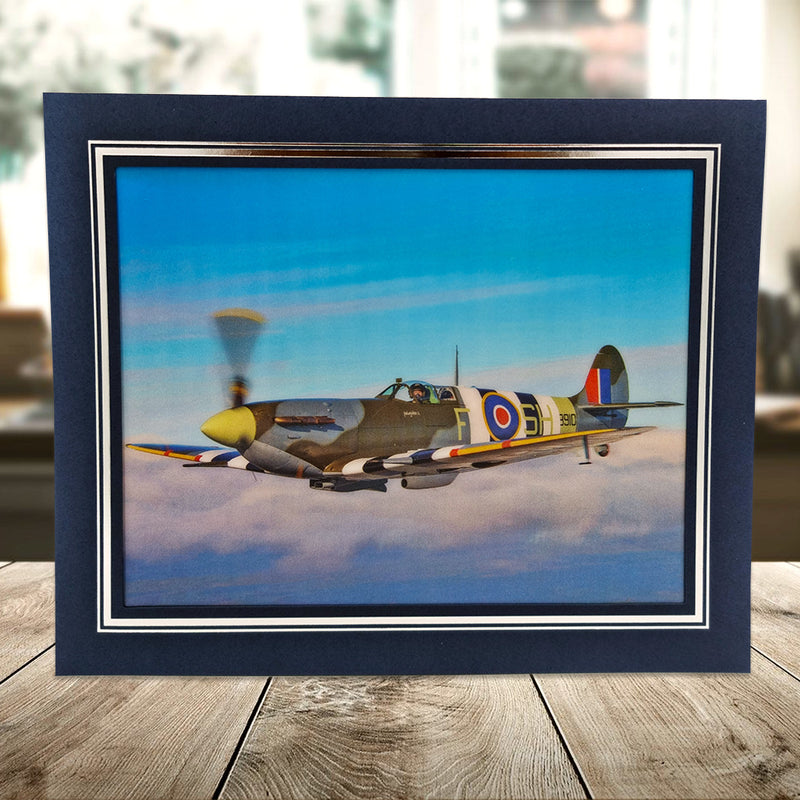 D Day Spitfire 3D lenticular image - Shot by Jim Dooley