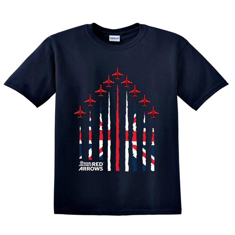 Red Arrows Kids Formation T-Shirt - Navy Blue