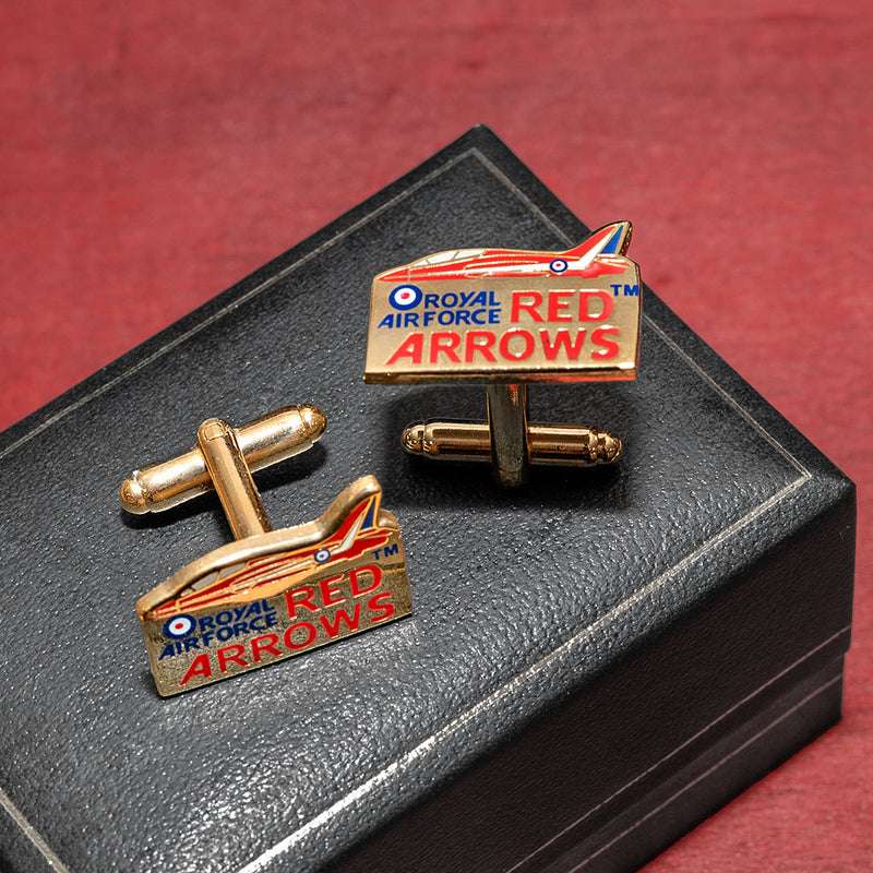 Red Arrows Gold Plated Cufflinks