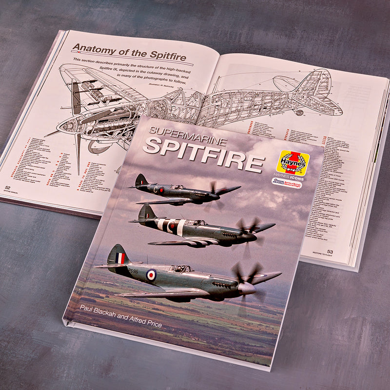 Haynes Manual Supermarine Spitfire | RAF Books | RAFA Shop - RAFATRAD
