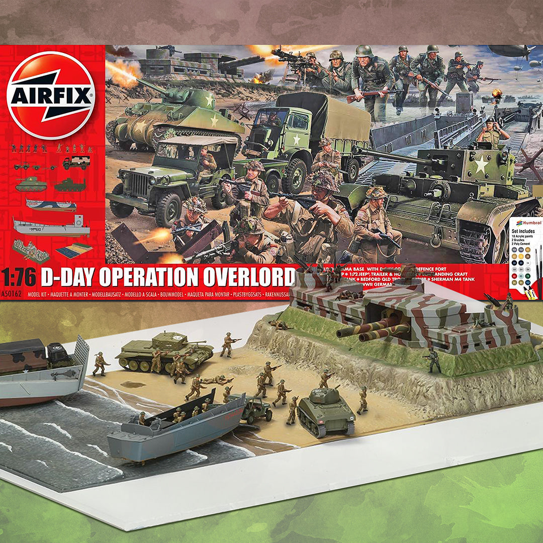 Airfix 1:76 D-Day 75th Anniversary Operation Overlord Gift Set