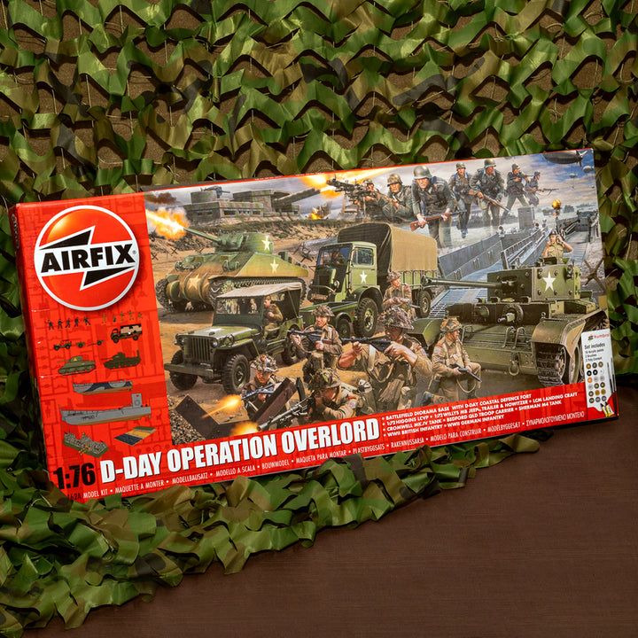 Airfix 1:76 D-Day 75th Anniversary Operation Overlord Gift Set