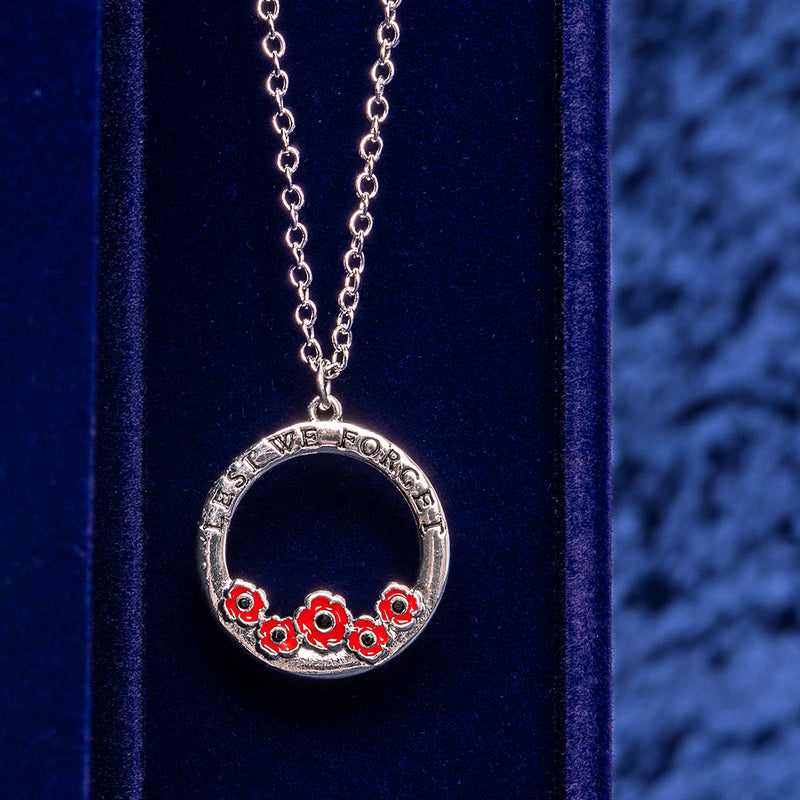 Poppy Lest We Forget Necklace