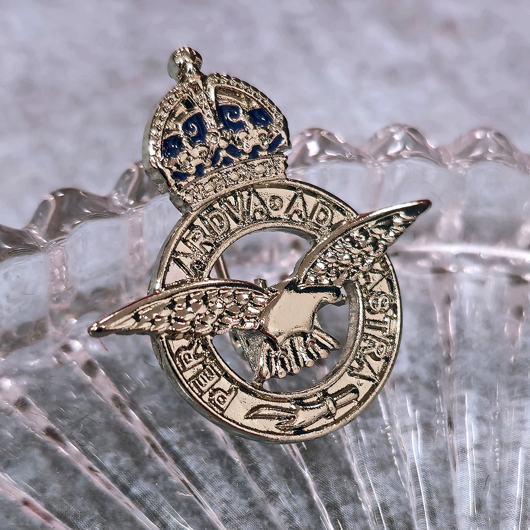 RAF Badge Silver Brooch | RAF Gifts | RAFA Shop - RAFATRAD