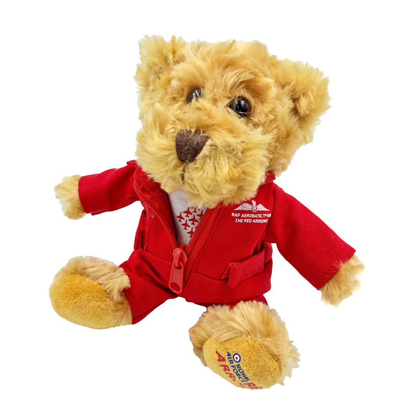 6" Red Arrows Beanie Bear