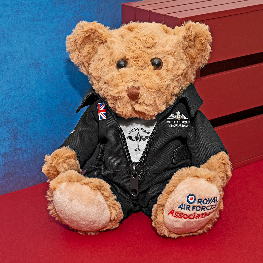 BBMF 9in Bear in Suit - RAFATRAD