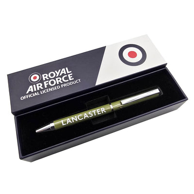 Boxed Metal Pen - Lancaster Bomber