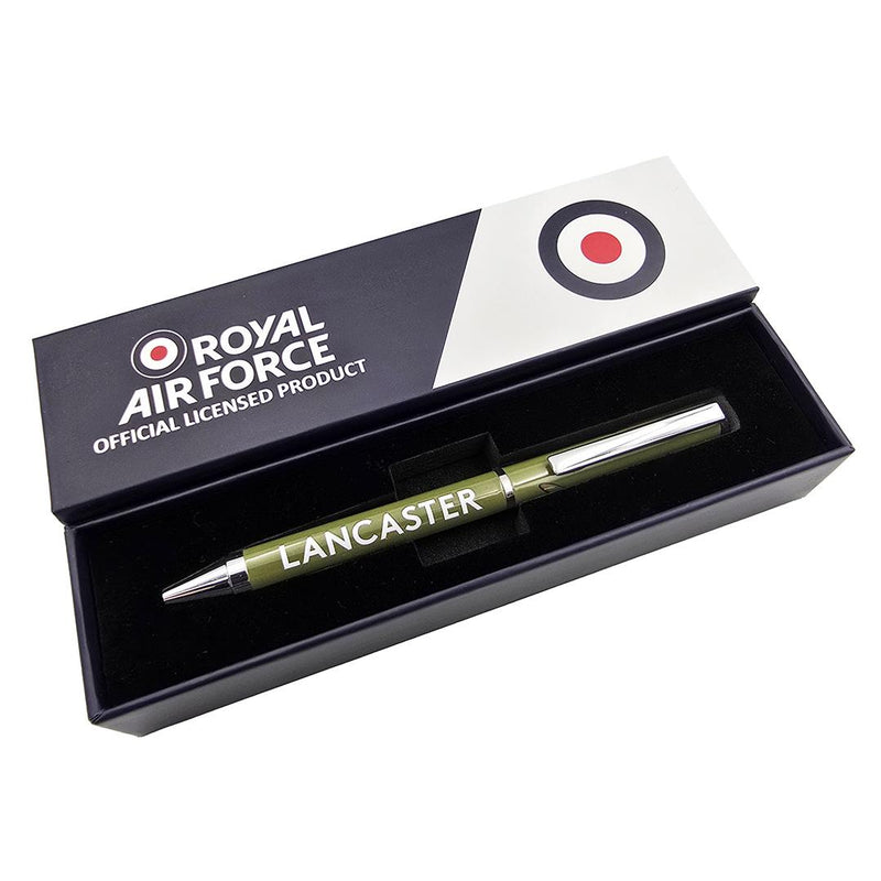 Boxed Metal Pen - Lancaster Bomber