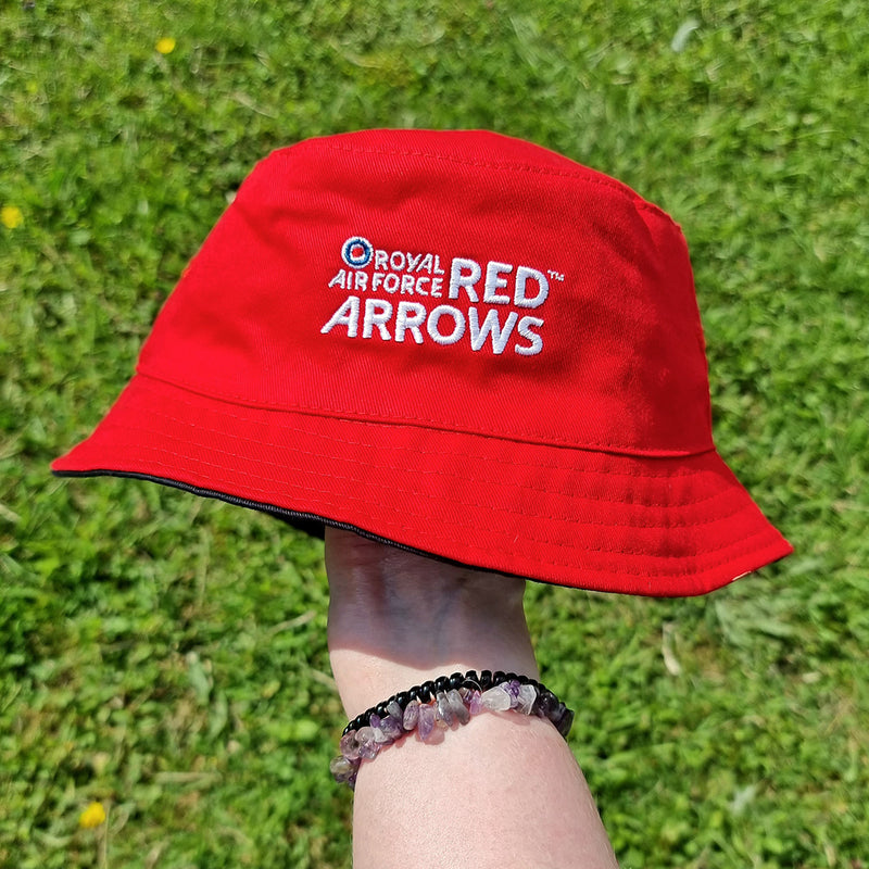 Bucket Hat Red Arrows 