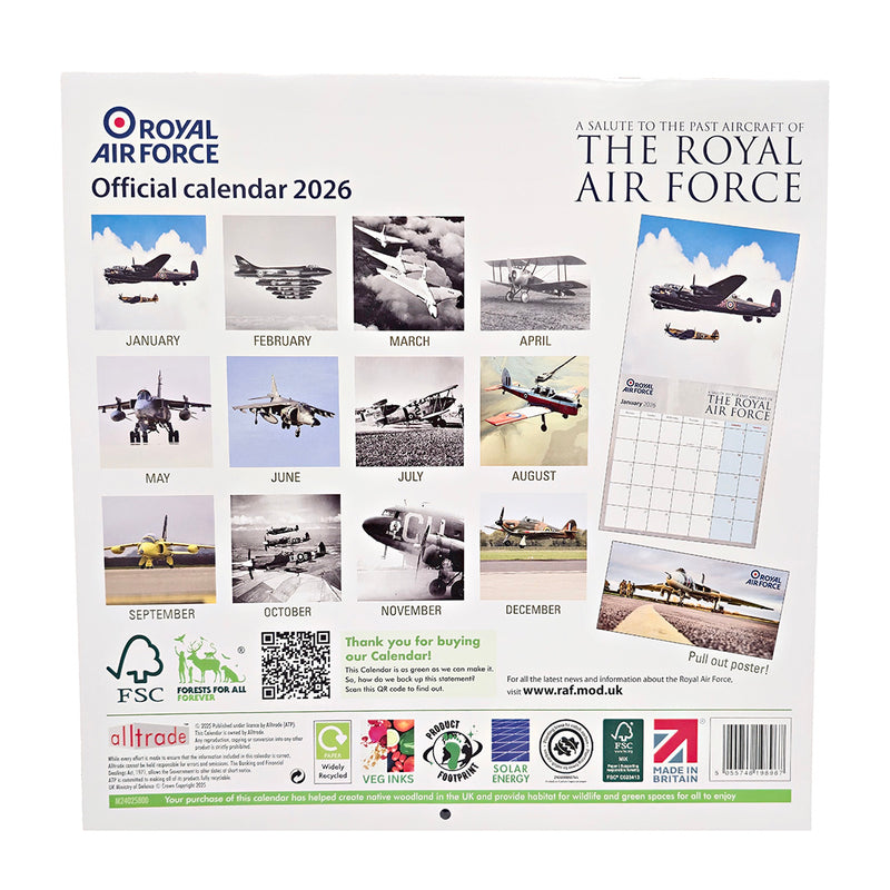 Official 2026 Calendar - Salute to the Past
