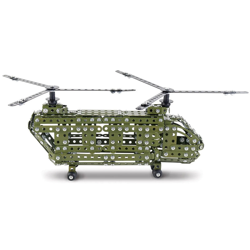 Chinook Helicopter Metal Construction Set