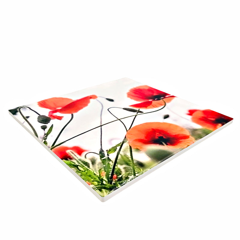 Poppy Ceramic Trivet