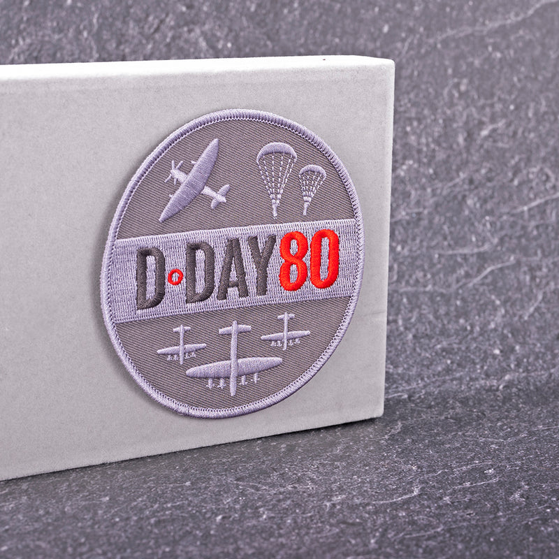 D-Day 80 Embroidered Badge