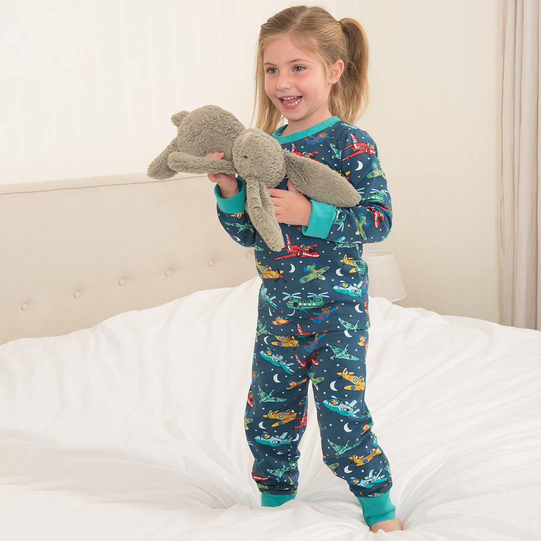 Pyjamas Flying Aircraft Kids Pyjamas - RAFATRAD