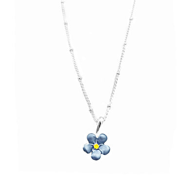 Forget me not necklace