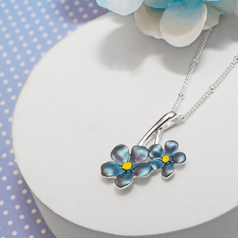 Forget me not pendant