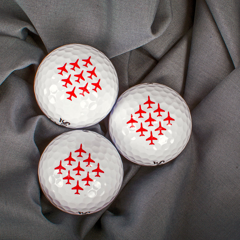 Golf Balls Red Arrows