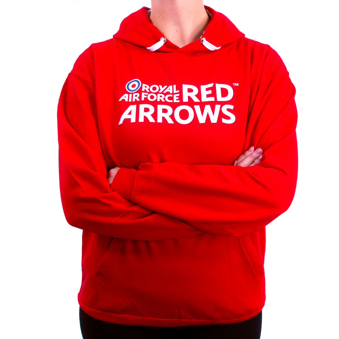Red arrow hoodie store