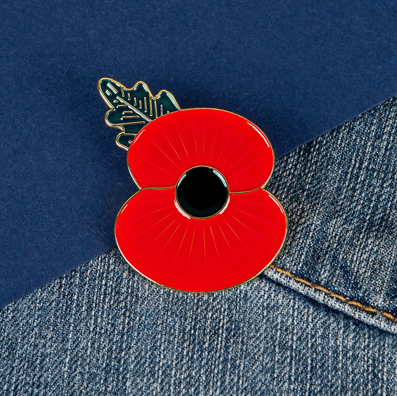 RBL - Ridge Poppy Badge