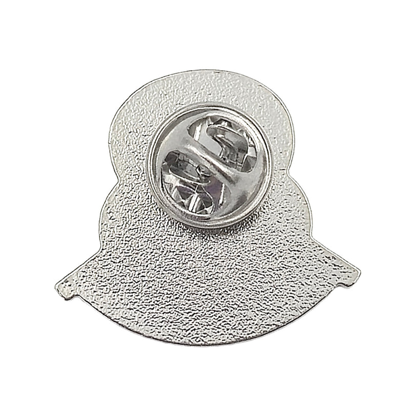 RBL Lest We Forget Poppy Silver Scroll Pin