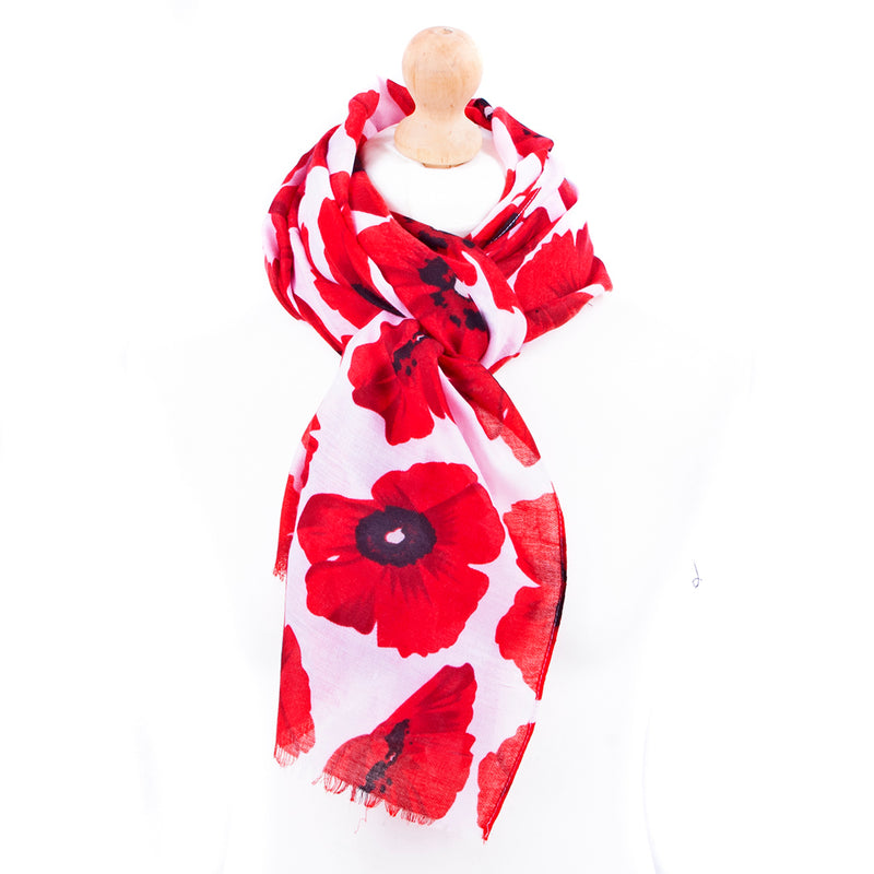 ScarfPoppyWhite