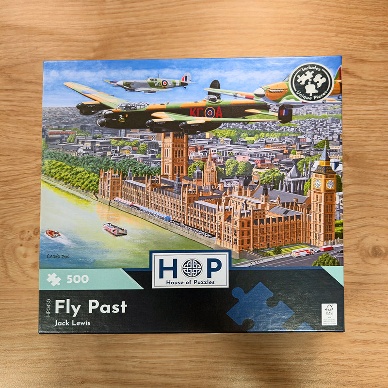 Battle of Britain Memorial (BBMF) Flight 500 piece puzzle "Fly Past"