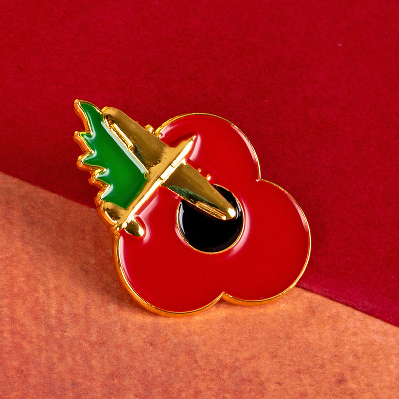 Hurricane Poppy Pin