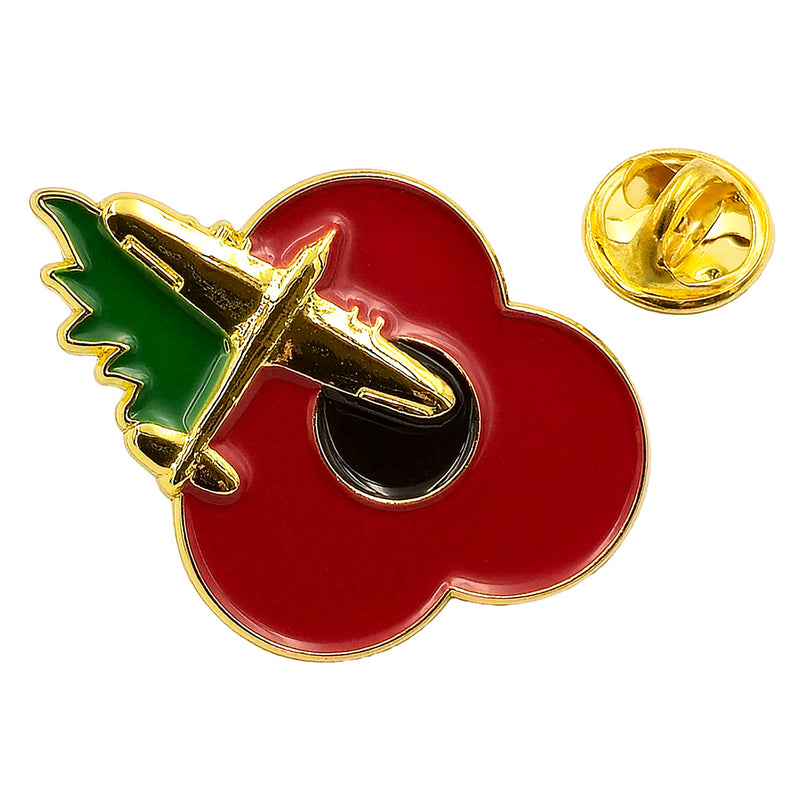 Hurricane Poppy Pin
