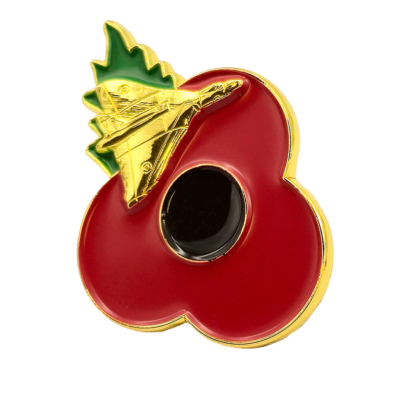 Vulcan Poppy Pin Leaf 