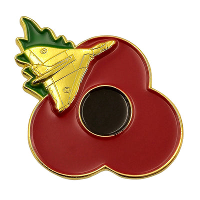 Vulcan Poppy Pin Leaf 