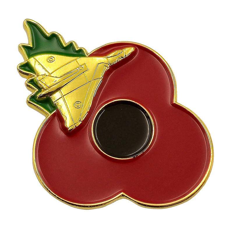 Vulcan Poppy Pin Leaf 