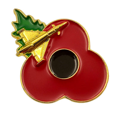 Typhoon Poppy Pin Leaf 3cm