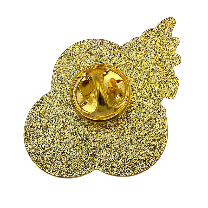 F-35 Poppy Pin Leaf 3cm